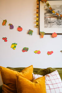 Fruit Sewn Garland by East End Press