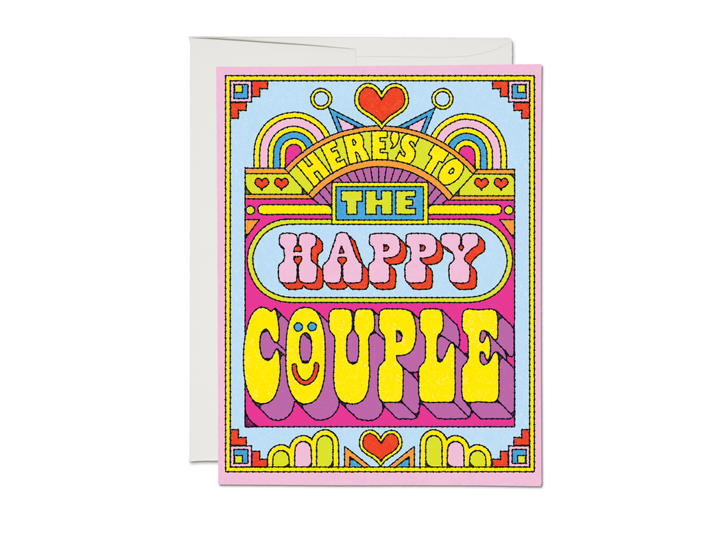 Happy Couple - Wedding Card