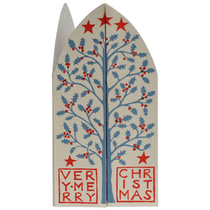 Extra Special Triptych Card - Winter Trees by Cambridge Imprint