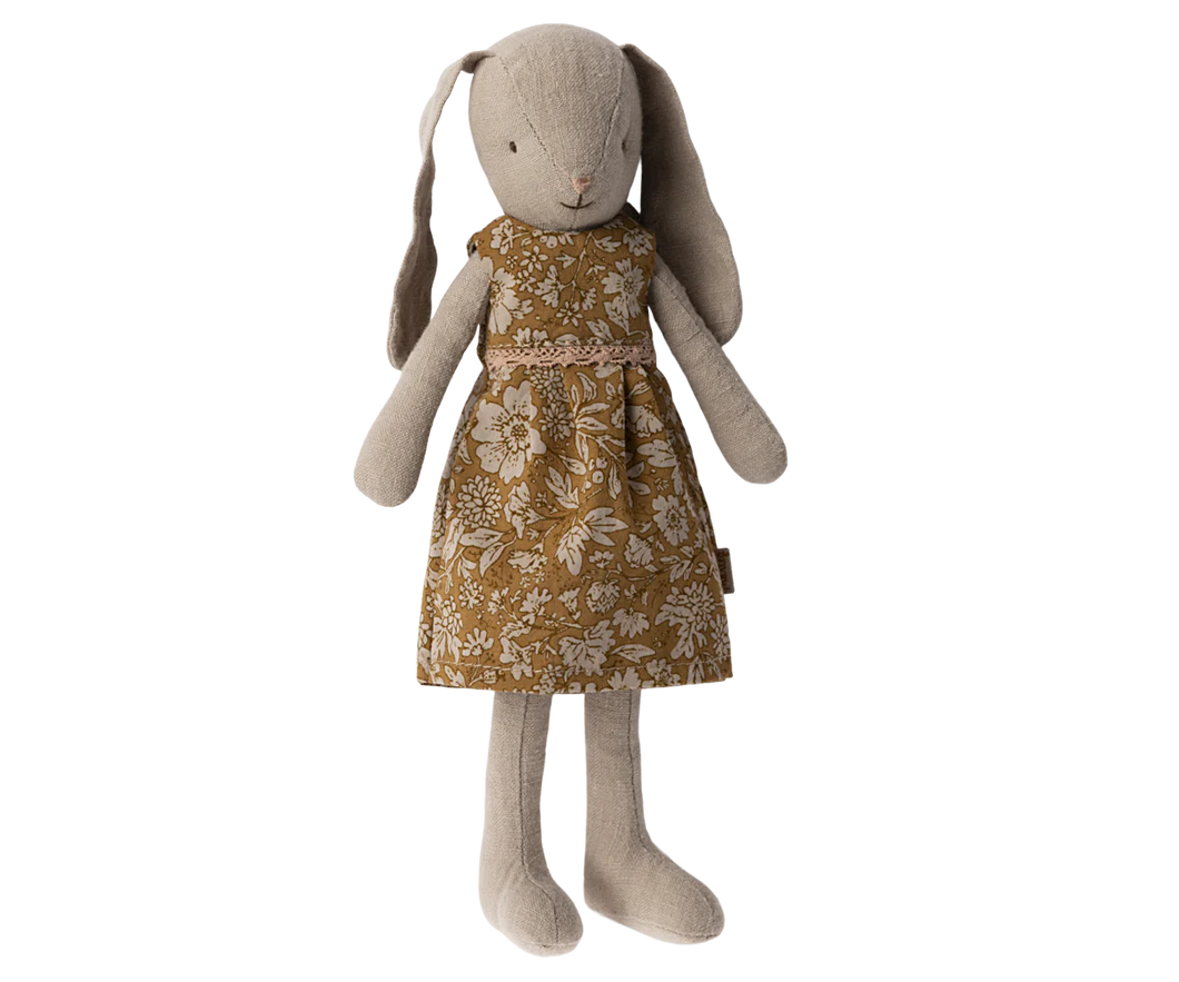 Maileg Bunny, Size 2 in Flower Dress