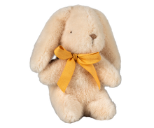 Load image into Gallery viewer, Very soft bunny with yellow neck bow
