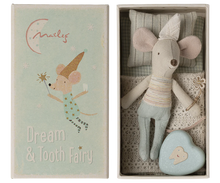 Load image into Gallery viewer, Maileg Tooth Fairy Mouse, Little Brother in Matchbox
