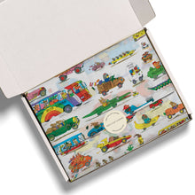 Load image into Gallery viewer, Richard Scarry Tissue Paper - Busytown Cars
