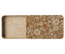 Load image into Gallery viewer, Maileg - Metal Box With Sliding Lid - Blossom Ocher

