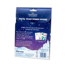 Load image into Gallery viewer, The Snowman And The Snowdog Window Stickers
