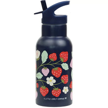Load image into Gallery viewer, Stainless Steel Water Bottle - Strawberries
