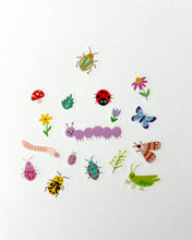Load image into Gallery viewer, Bugs Jumble Washi Stickers
