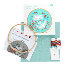 Load image into Gallery viewer, Embroidery Kit - Peace Dove
