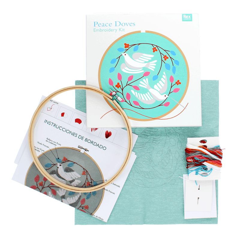 Embroidery Kit - Peace Dove