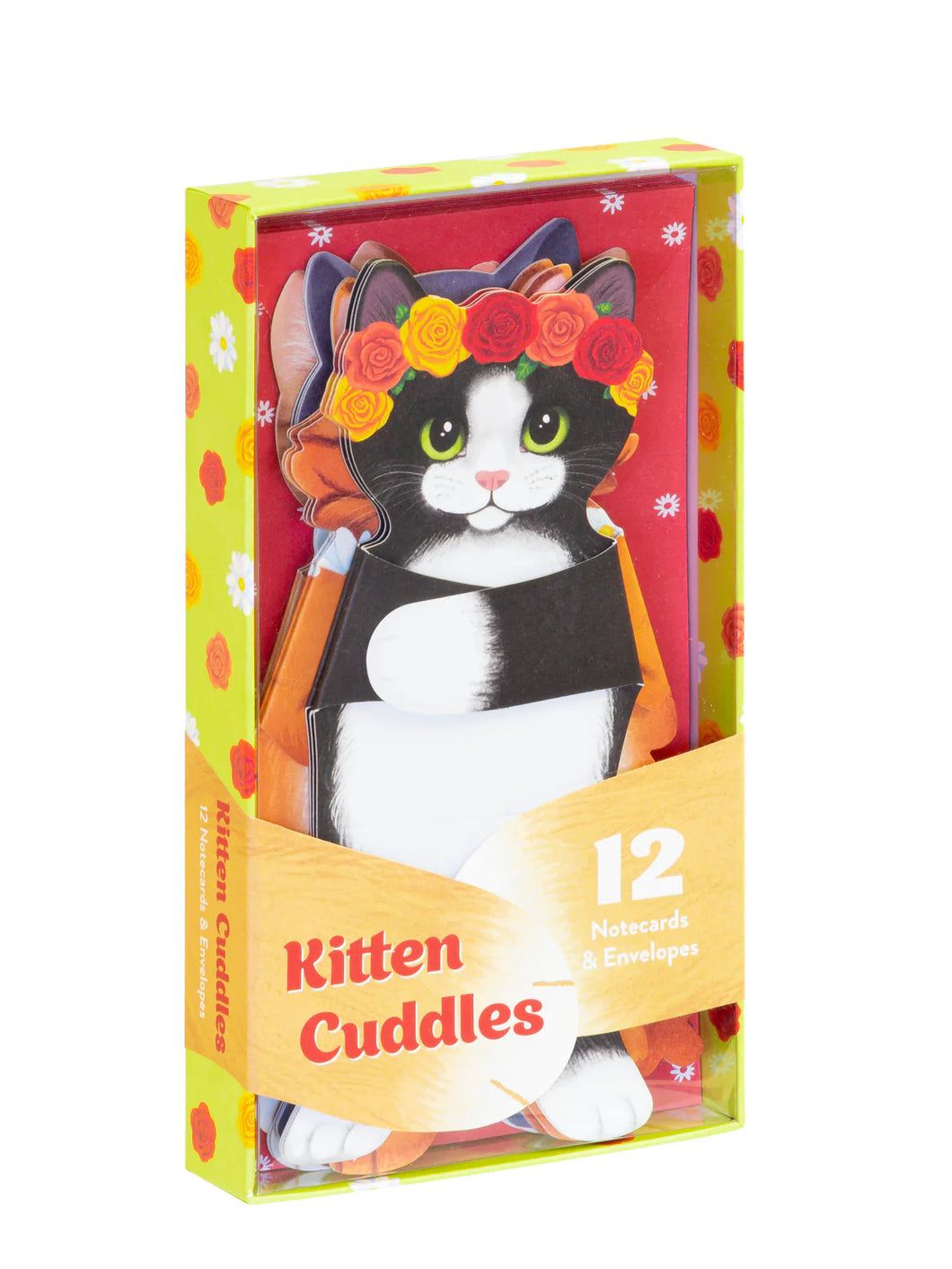 Kitten Cuddles Set Of 12 Notecards & Envelopes