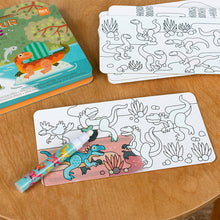 Load image into Gallery viewer, Magic Colouring Cards - Dinosaur
