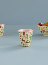 Load image into Gallery viewer, Rice DK- Medium Melamine Cup - Jungle Print
