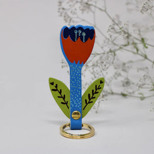 Ark - Tulip Key Fob - Cornflour Blue