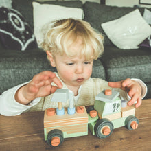 Load image into Gallery viewer, Buildable Wooden Tractor
