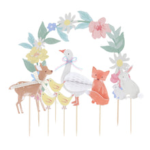 Load image into Gallery viewer, Meri Meri Cake Toppers - Little Animals
