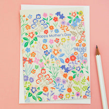 Load image into Gallery viewer, Pretty Floral Happy Mother's Day Greetings Card
