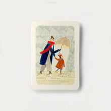 Load image into Gallery viewer, Oldfield Design Co Thank You Card - Umbrella
