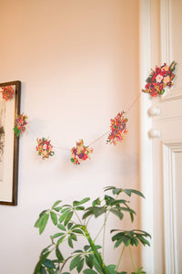 Bouquet Sewn Garland by East End Press