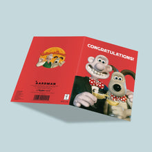 Load image into Gallery viewer, Congratulations Card Wallace and Gromit - Cheers!
