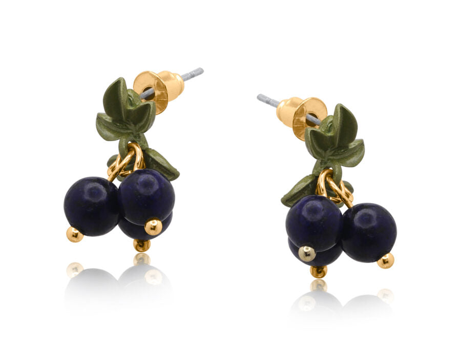 Blueberry Stud Earrings