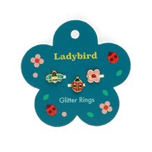 Load image into Gallery viewer, Glitter Rings Set Of 3
