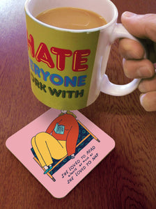 Love To Nap Coaster by Majasbok