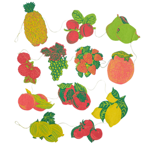 Fruit Sewn Garland by East End Press