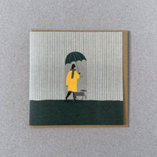 Load image into Gallery viewer, Oldfield Design Co Greetings Card  -  Walk in the Rain
