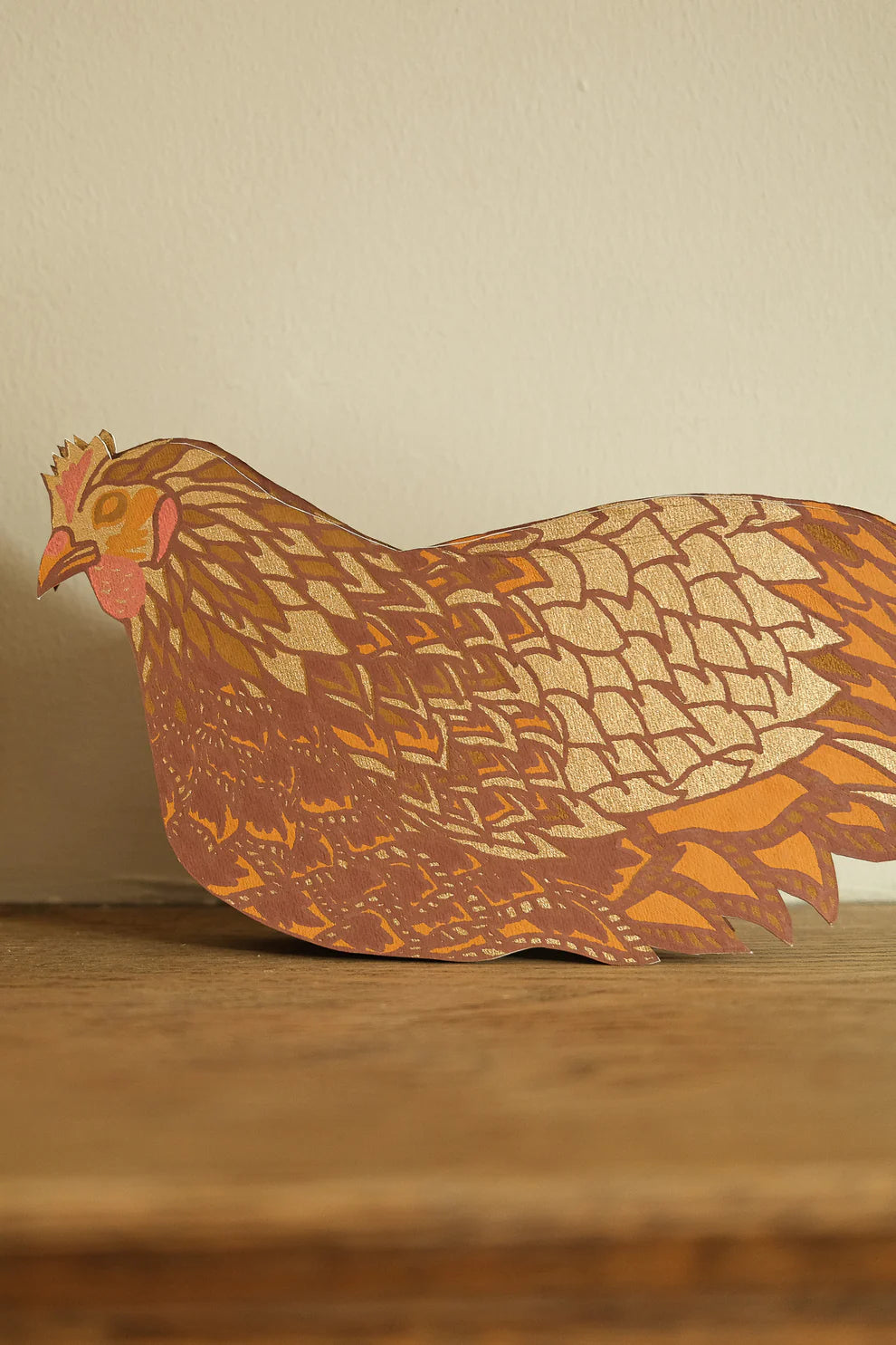 East End Press C6 Greeting Card - Chicken