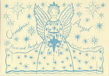 Load image into Gallery viewer, Elizabeth Harbour Press-Out &amp; Stand Up Christmas Cards - Christmas Angel
