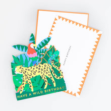 Load image into Gallery viewer, Meri Meri Concertina Card - Jungle Jamboree
