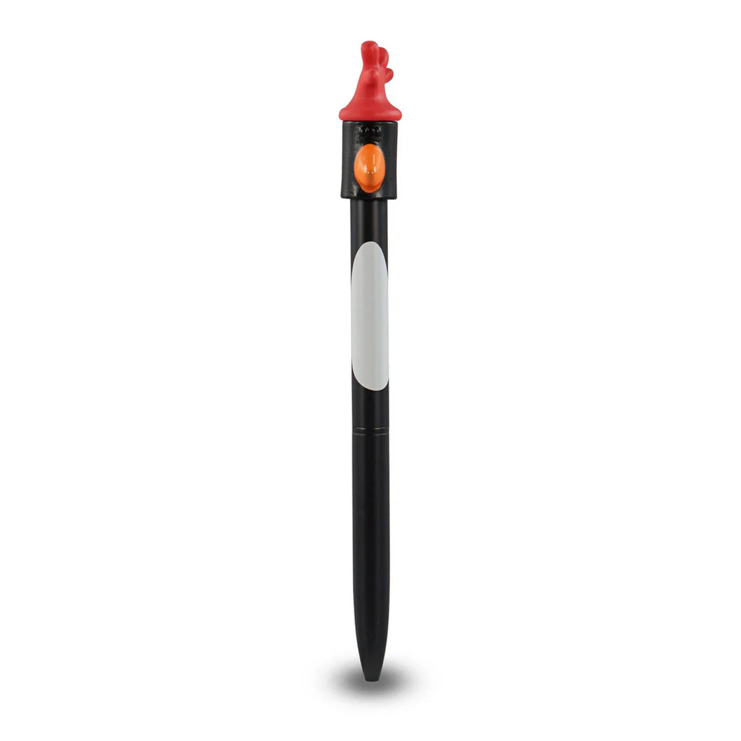Wallace & Gromit 3D  Topped Pen - Evil Penguin