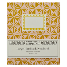 Load image into Gallery viewer, Cambridge Imprint - Hardback Plain Notebook - Windmill Pink Sand
