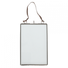 Load image into Gallery viewer, Portrait Hanging Silver Brass Frame 15 x 10cm
