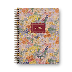 Rifle Paper Co. 2025 Softcover Spiral Bound 12 Month Planner - Mini Floral