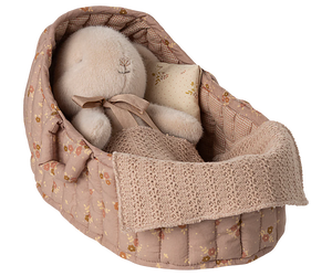 Maileg - Large Carry Cot - Rose