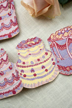Load image into Gallery viewer, East End Press Concertina Greeting Card - Birthday Cake
