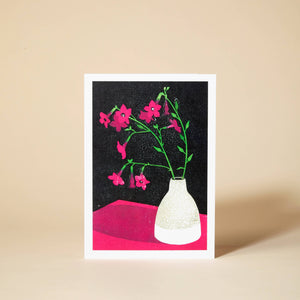 Nicotiana Greeting Card