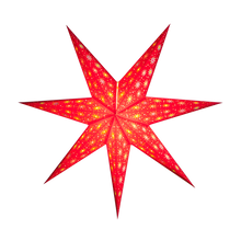 Load image into Gallery viewer, Paper Star Lantern - Spirit Red

