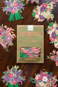 Bouquet Sewn Garland by East End Press