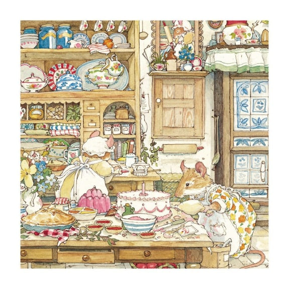 Brambly Hedge Greeting Card - Picnic Preparations by Museums & Galleries