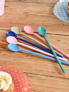 Rice DK - Melamine Latte Spoon, Set of 6 - A New York Minute Colours