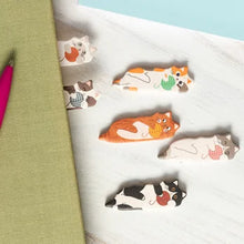 Load image into Gallery viewer, Cat Index Stickers - Pack of 6 Pads by Rex
