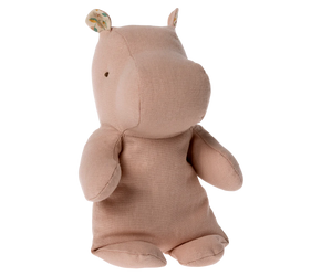 Maileg Safari Friends - Small Hippo Soft Rose