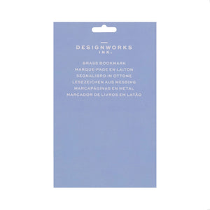 Designworks Ink Brass Bookmark - Poseidon