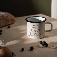 Load image into Gallery viewer, MOOMIN | Enamel Mug | Moomin 80 | 0.37 L
