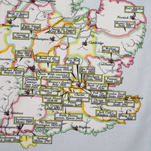 Load image into Gallery viewer, Radical Britain Map Tea Towel
