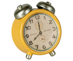 Maileg Alarm Clock - Yellow