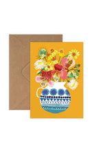 Load image into Gallery viewer, Brie Harrison Greetings Card - Festival Flowers
