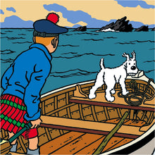Load image into Gallery viewer, Tintin Poster - L’Ile Noir - The Black Island
